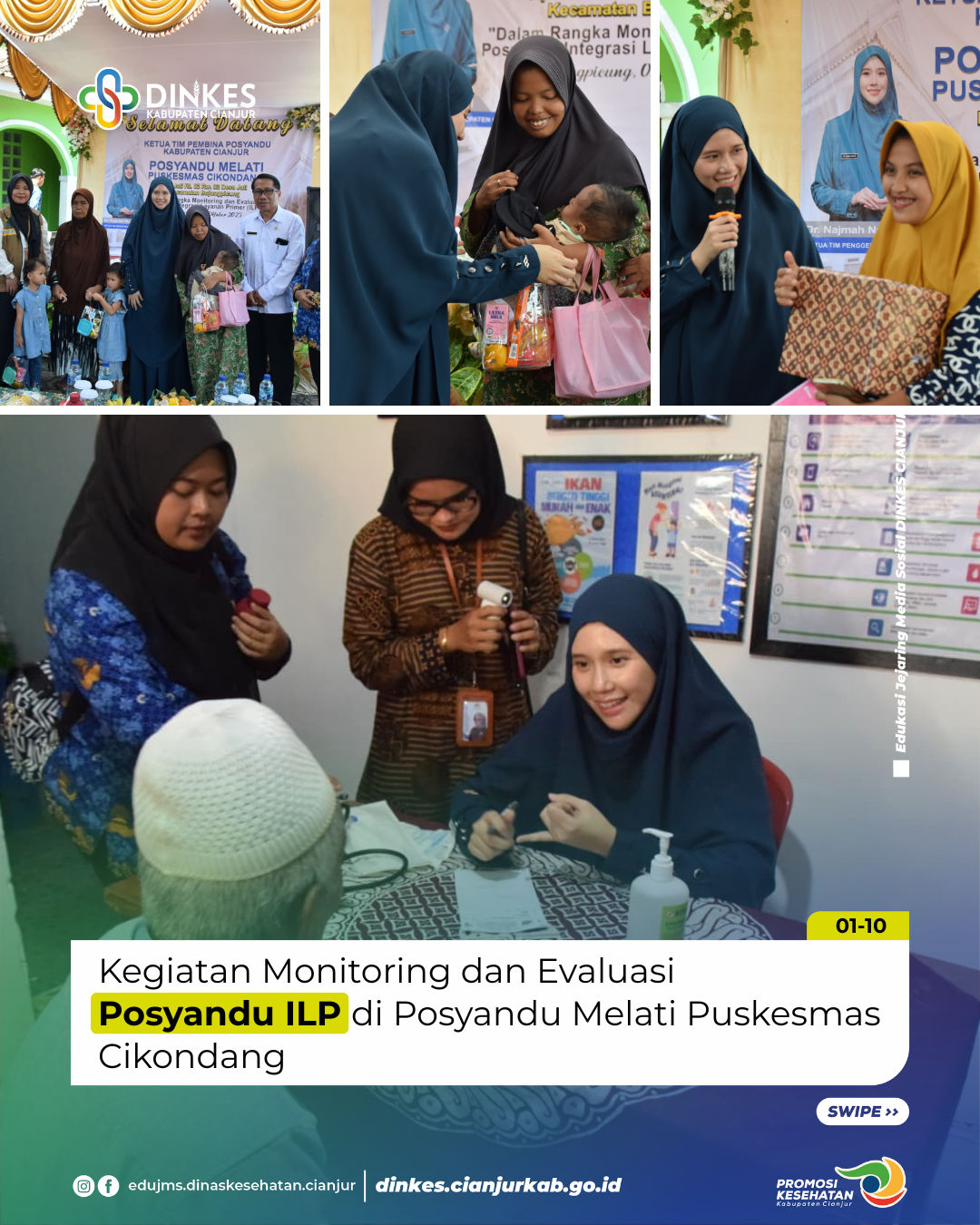 Kegiatan Monitoring dan Evaluasi Posyandu ILP
